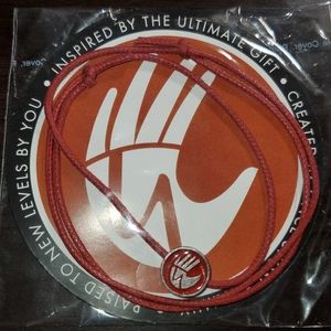 Show of Hands Red Cord Bracelet